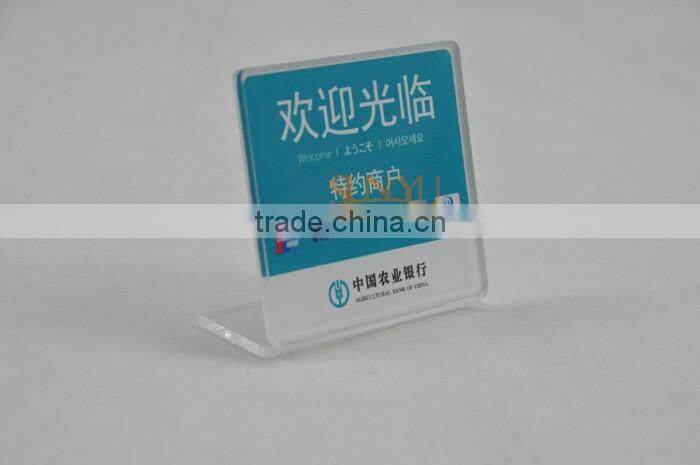 Custom Dimension Unionpay Bank Acrylic Signs