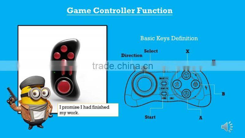 2015 New arrival Mini bluetooth multi-functional smart game controller for kids