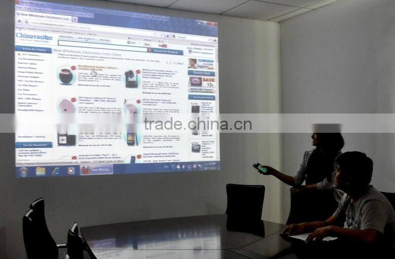 Black Wireless PowerPoint Presenter Remote Control with Air Mouse for Iphones