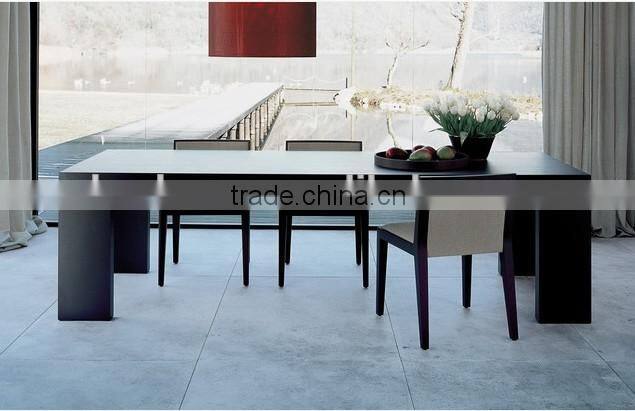 modern dining set black oak table