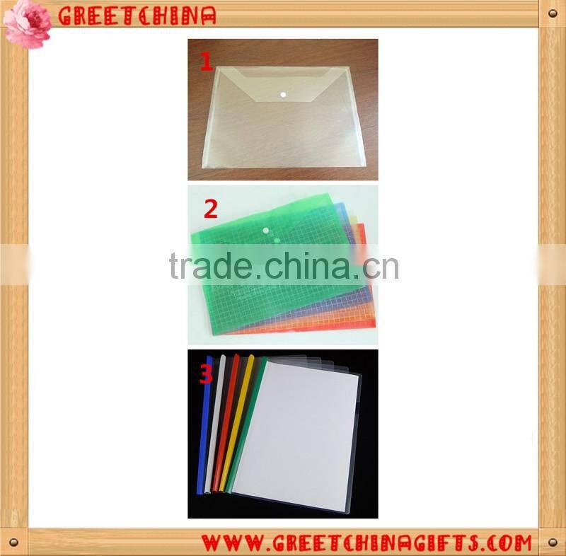 Waterproof custom logo A4 PVC File Bag