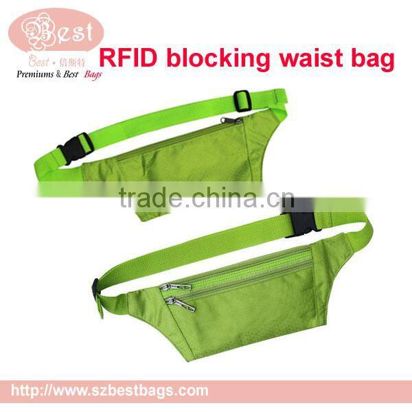 personalized RFID blocking travel wallet