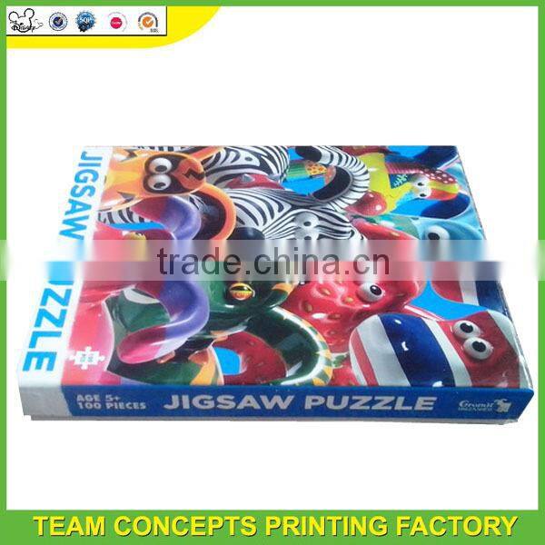 Custom made cardboard 3d puzzle animal