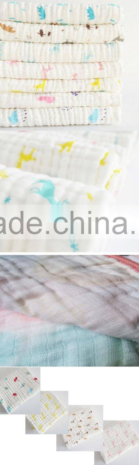 SZPLH Low MOQ super durable muslin swaddle blanket