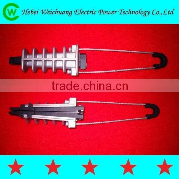 High Quality Overhead Line Fittings Wedge Type Aerial Strain Clamp, Made by Scientifc Process and High Standard