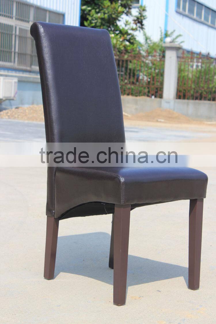 New design arriva fashionable High back pu Dining chair Y407