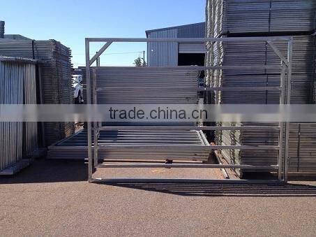 Square Pipe Frame Cattle Panel Gate