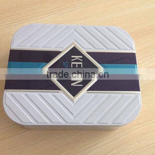2015 tin gift box health food packaging box perfume tin box