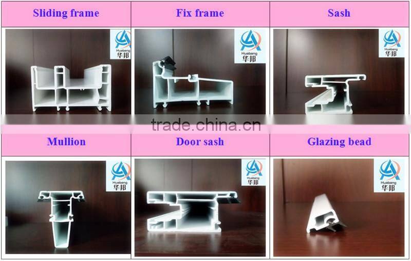 upvc profile fix frame
