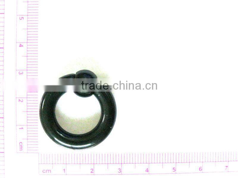 Hot Sale Fashionable BCR Black Plated Nose Ring Fancy Eyebrow Ring Body Piercing Jewelry