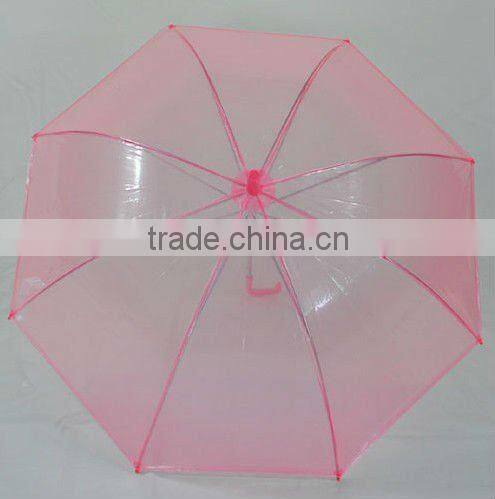cheap poe transparent rain umbrella