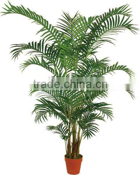 Artificial areca palm tree in group for room