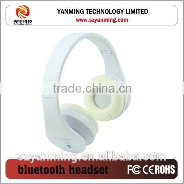 2016 new arrival Wireless stereo bluetooth headset