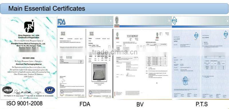 Embossed non-stick coating aluminum foil