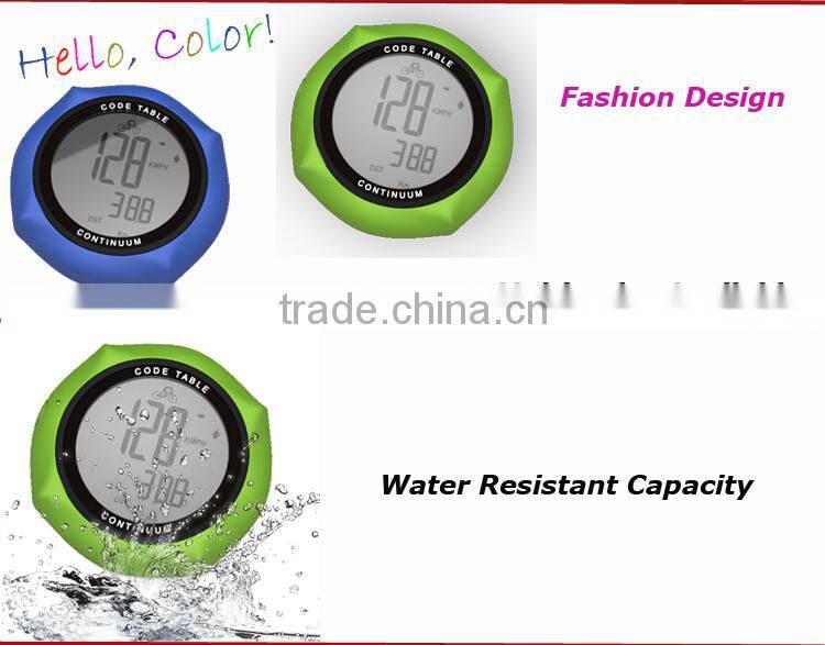 Good Price Wired Electric Waterproof Bicycle Computer with Durable Backlight