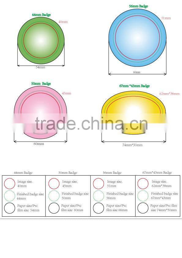 *pocket badge with keychain sale in bulk