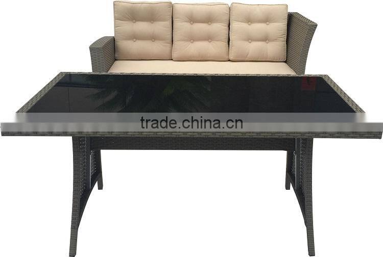 SF-0189 poly outdoor garden rattan furniture outdoor