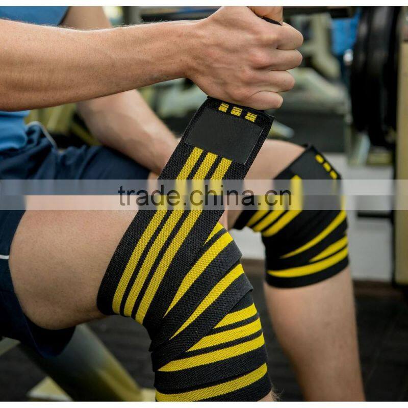 Top Quality Heavy-duty Weightlifting Knee Wraps