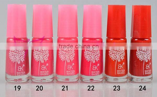 Hot wholesale water based nail polish for peel off nail polish