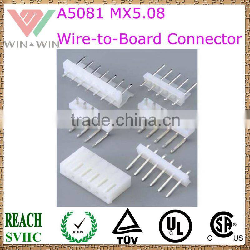 1.25mm pitch A1251 JAE1.25 Electronic Wire to Board Connector