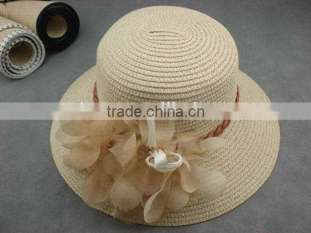 New product environmental ladies straw cloche hats