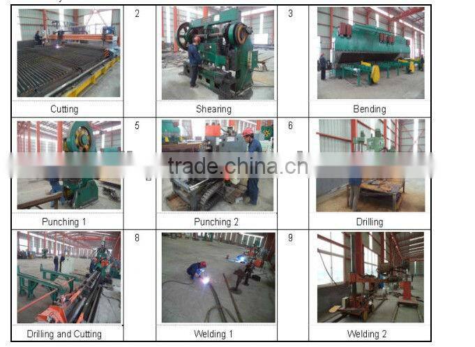 1000 kv galvanized steel straight-line tower