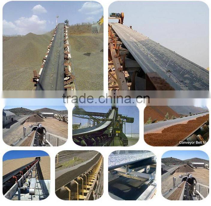 DIN-X standard high tensile 25mpa NN200 rubber conveyor belt