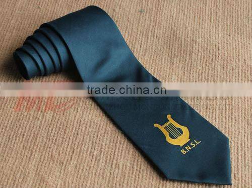 Hot Seller Graduation necktie with embroidety