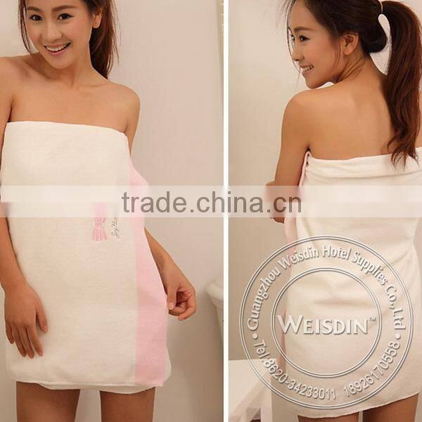 yarn dyed 100%cotton wholesale bath towels girls bath towels