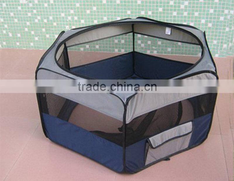 Pop up dog cage folding pet playpen cage house