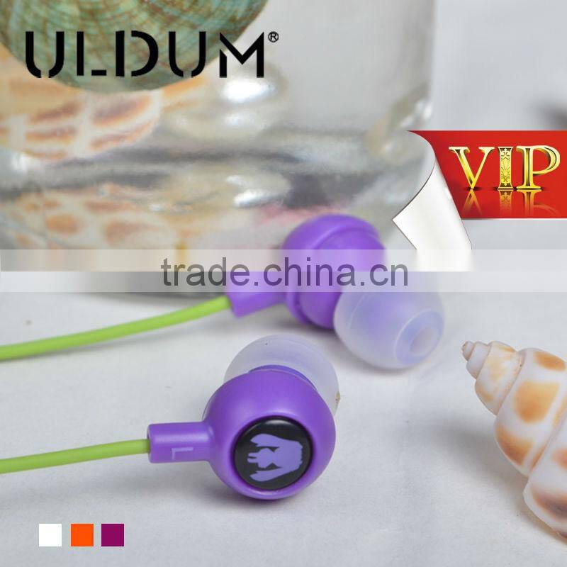China supplier heavy bass carton funny cute earphone for children student