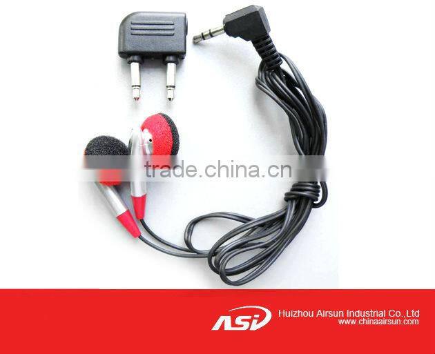 Economy Class Disposable Airline Earphone