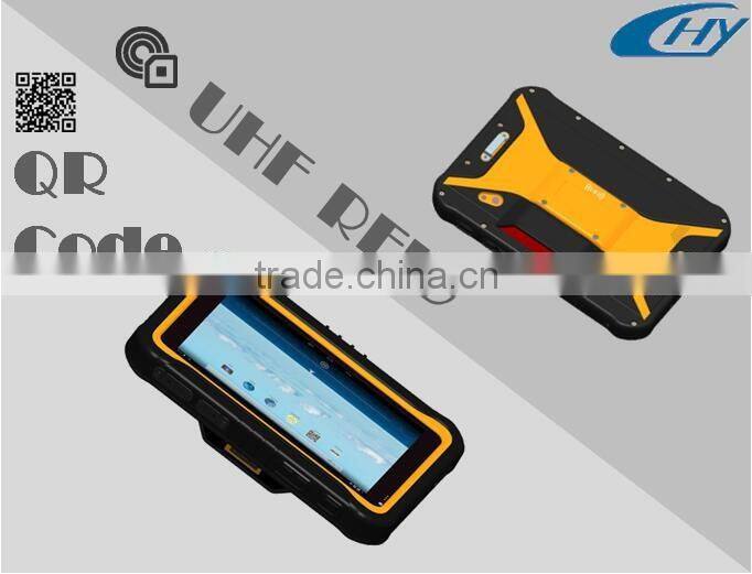 Batch Reading 7 inch 3G Rugged 2D Barcode QR Code UHF Android Tablet with RFID Reader