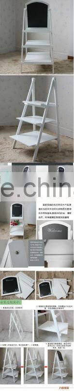 4 Chinese manufacturing ~ Zakka pastoral style solid wood furniture - storage rack - flower - wood - shelf