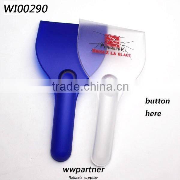 Small Custom Auto Ice Scraper with Handle