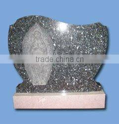 Carved angel monument