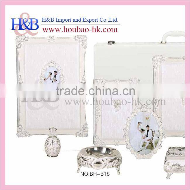 Elegant Leather Customized Photo Album/White Memory Photo Album