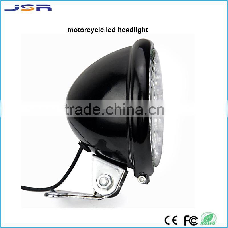 5" LED Headlight Head Lamp For Motorcycle Harley Bobber Chopper Touring