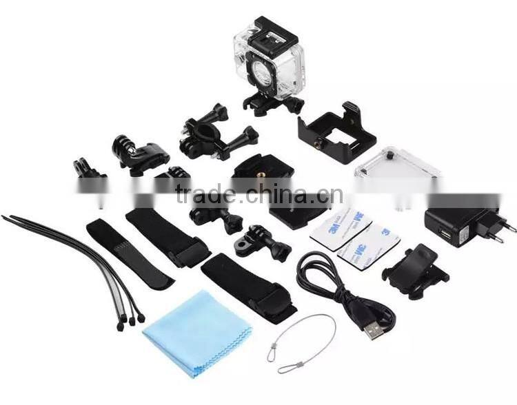 F68 Ultra HD 2 Inch Screen 4K Viewing Angles 70-170 Degrees Adjustable Wi Fi With Gyro Stabilization Sport Action Camera