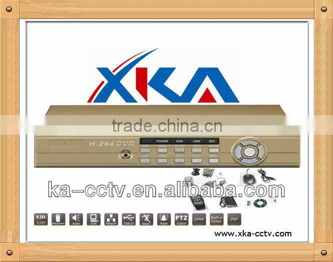 New product 4ch/8ch/16ch DVR,16ch h 264 digital video recorder