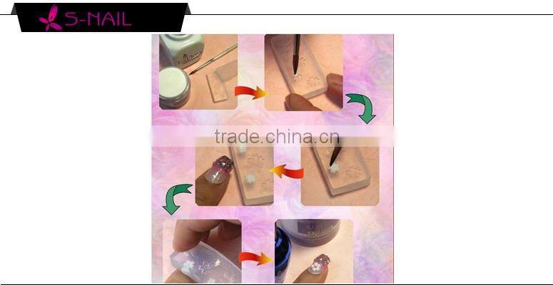 hot sell 3d acrylic nail art mold diy decoration