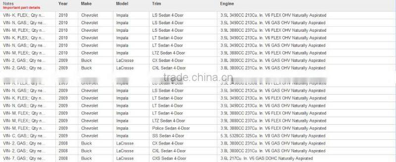 High quality air filter cabinfilter for 10446783