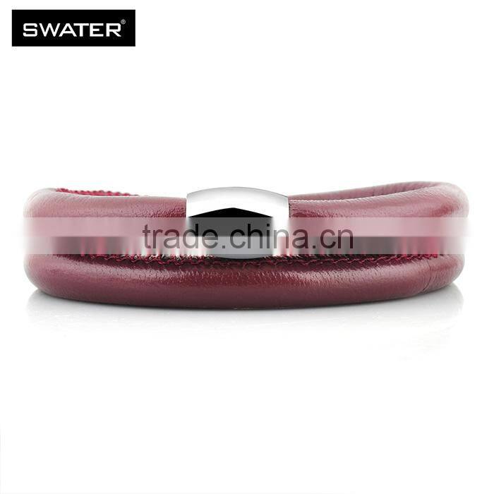 Fashion Jewelry 2016 Double Wrap Leather Bracelets Blanks
