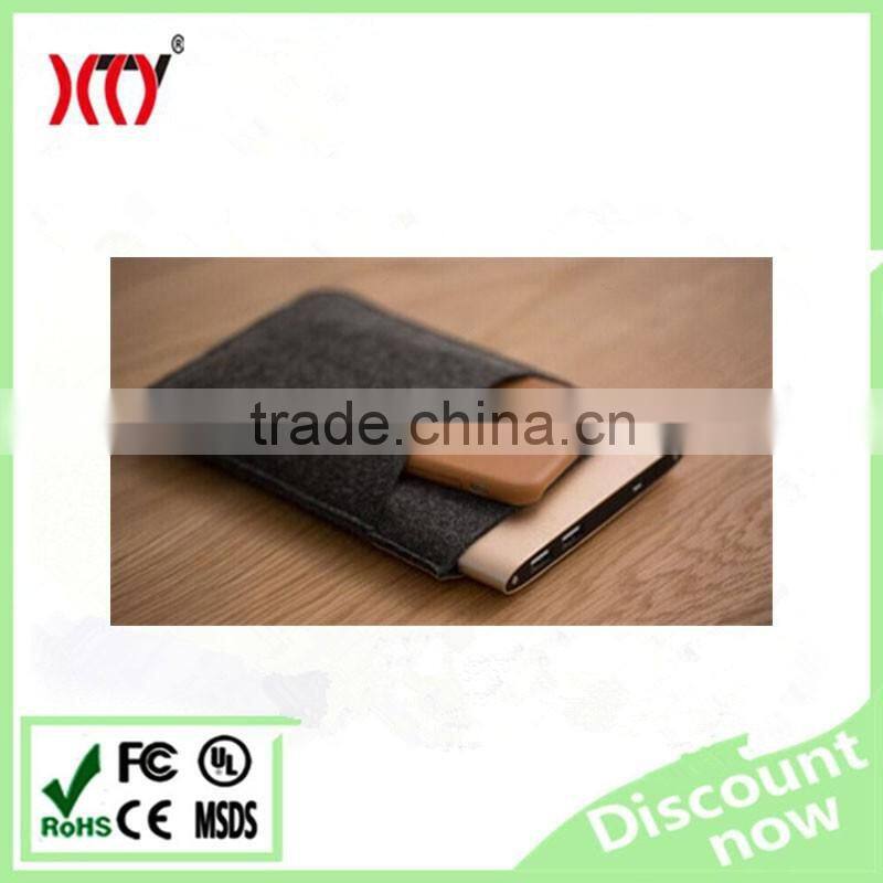 2016 Hot sale dual USB mobile charger ultra slim portable powerbank 20000mah