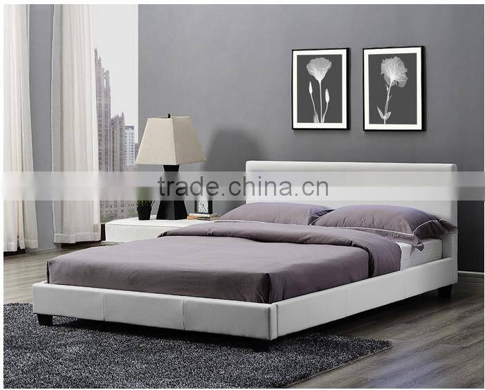 No Folded and King Size leather bed