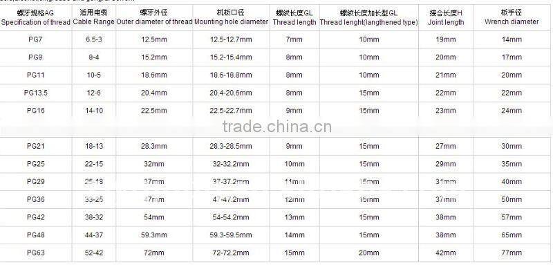 PG25 cable gland plug