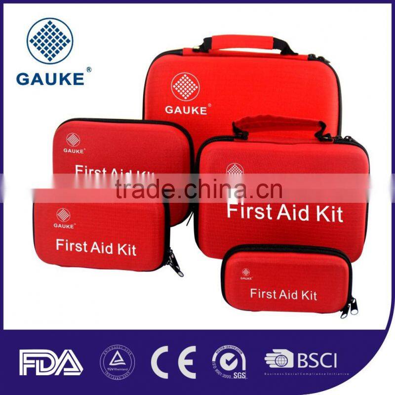 outdoors first aid kit with medical equipment
