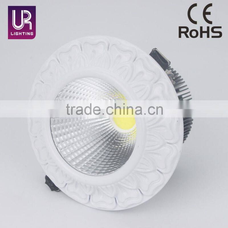 small size round shape 5W 7W 12W high lumen LED downlight driverless downlight AC COB downlight for led spot light