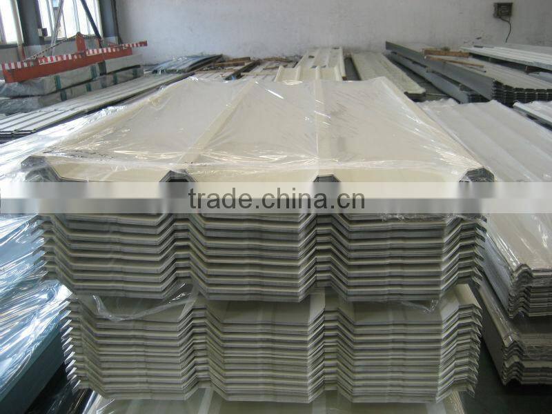 Building material cold rolled galvanized corrugated steel sheet