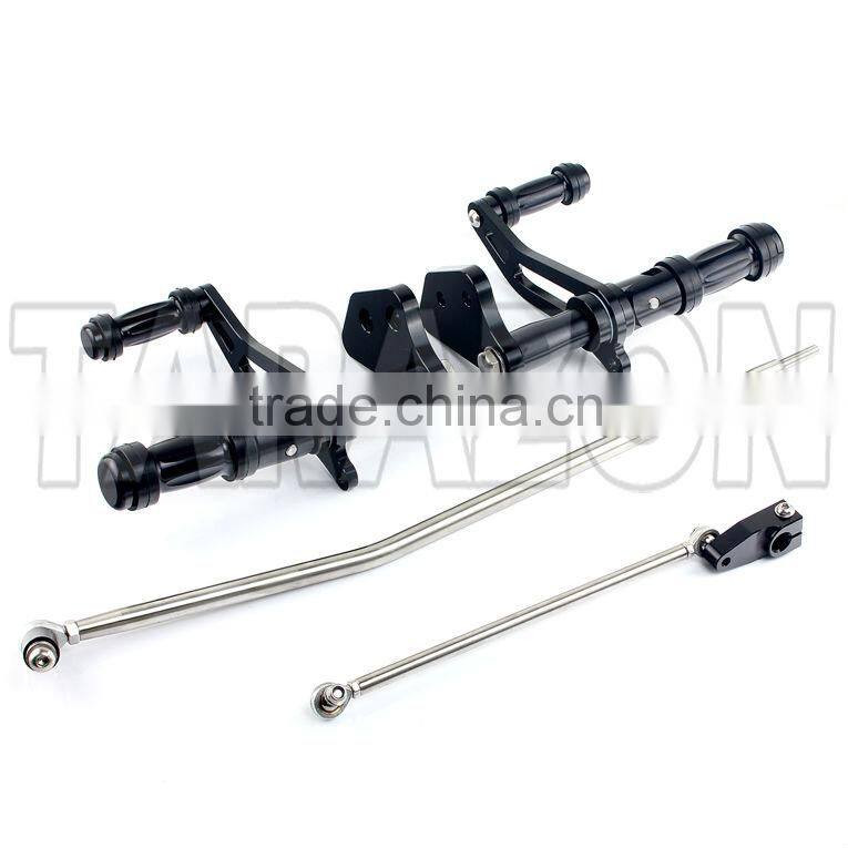 TARAZON brand CNC CB500 Four universal rear sets for Cafe Racer